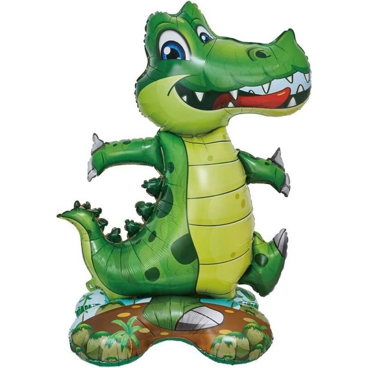Fólia lufi állvánnyal Krokodil