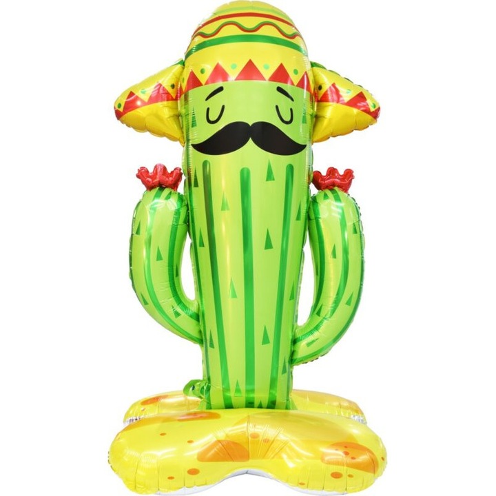 Fólia lufi állvánnyal Kaktusz