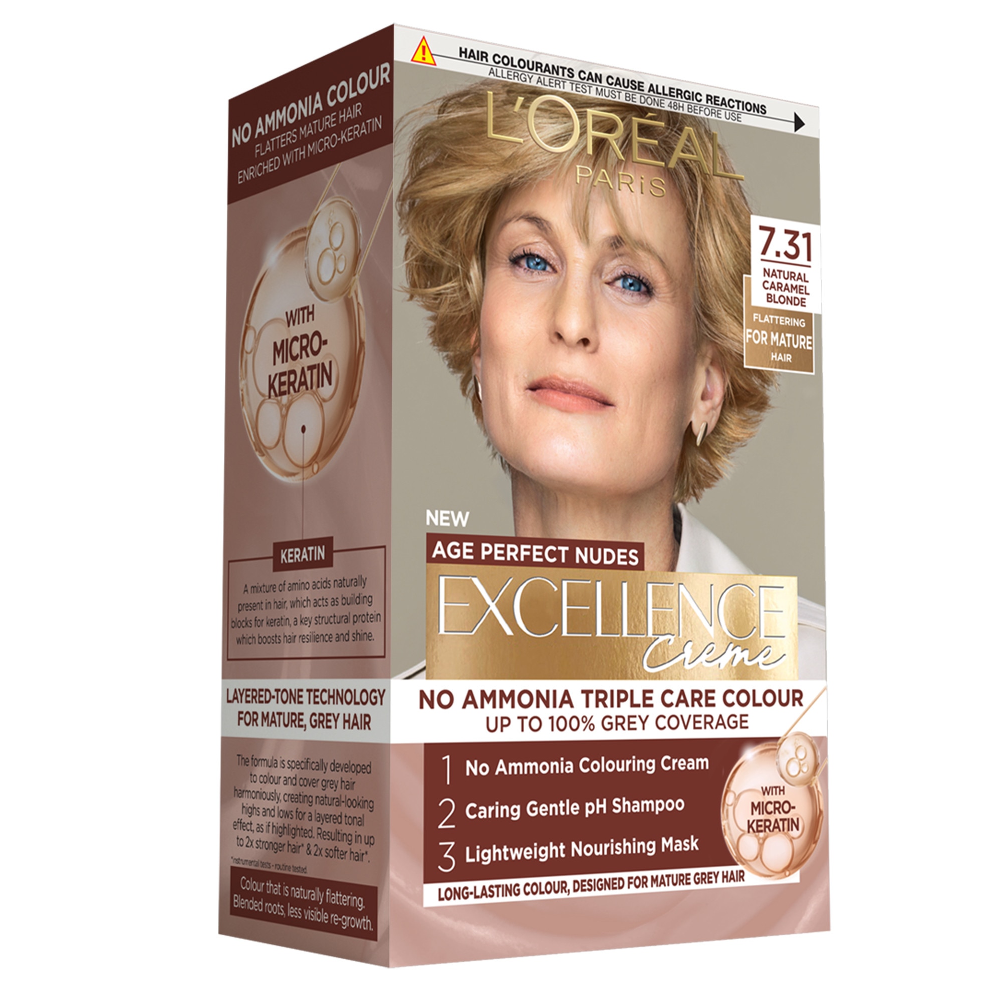 【D1様用】TYSTNADEN / Sham Of Perfection Vopsea de par permanenta fara amoniac L'Oreal Paris Excellence