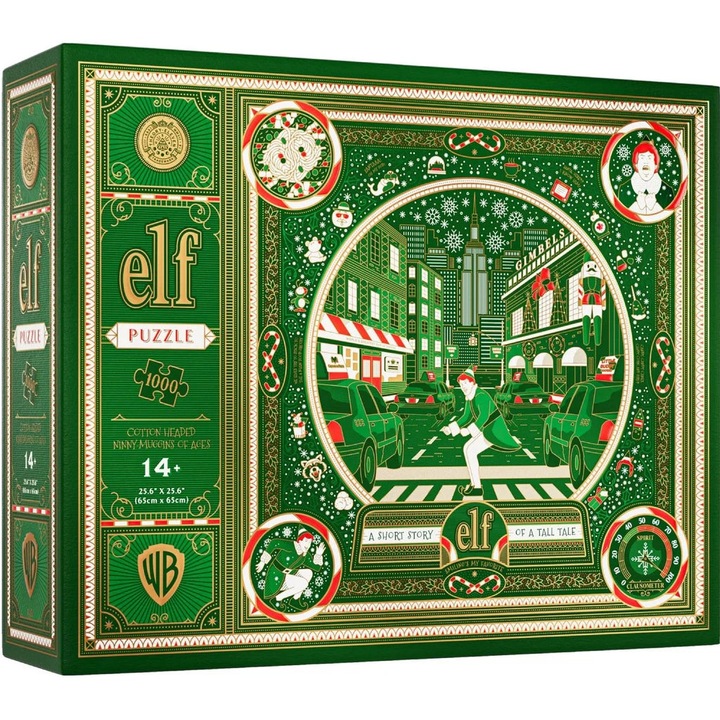 Puzzle 1000 darabos Theory11 – Elf Christmas Edition