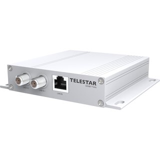 TELESTAR DIGIBIT Twin – Router SAT>IP Per HDTV, 2 Partecipanti, Connessione Via Rete E Wi-Fi, Colore Argento
