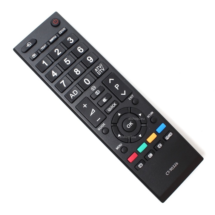 Telecomanda pentru televizor TOSHIBA, CT-90326, RM-L890 II