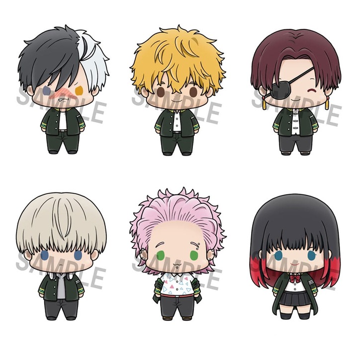 Figurine colectionabile Wind Breaker Chokorin Vol. 2, set 6 bucati, multicolor, 5 cm