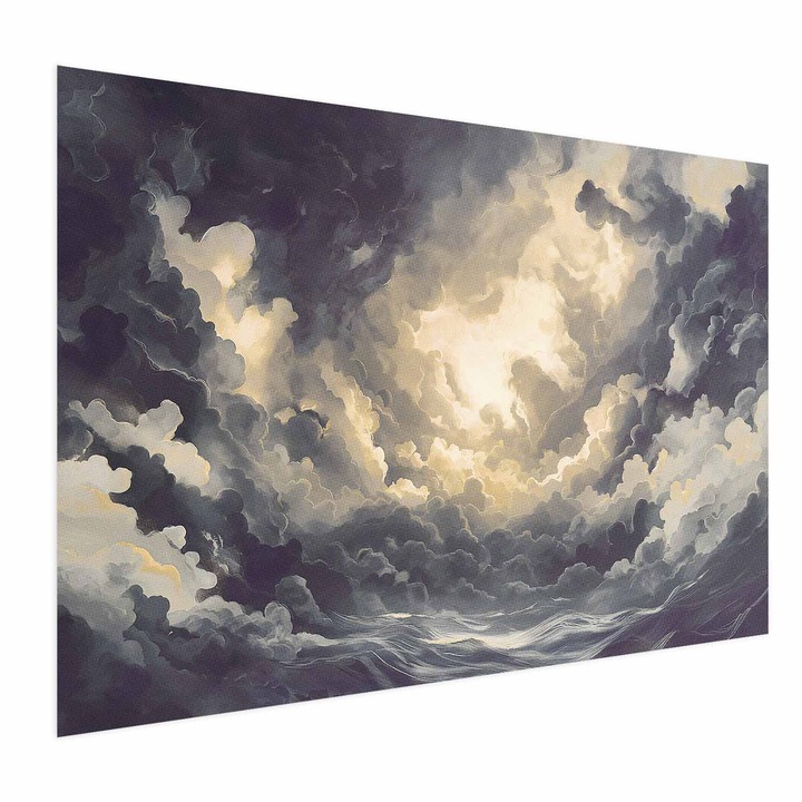 Poster Fara rama - Sun Clouds Drama - 42 x 29.7 cm
