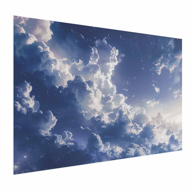 Poster Fara rama - Starry Clouds Light - 60 x 40 cm