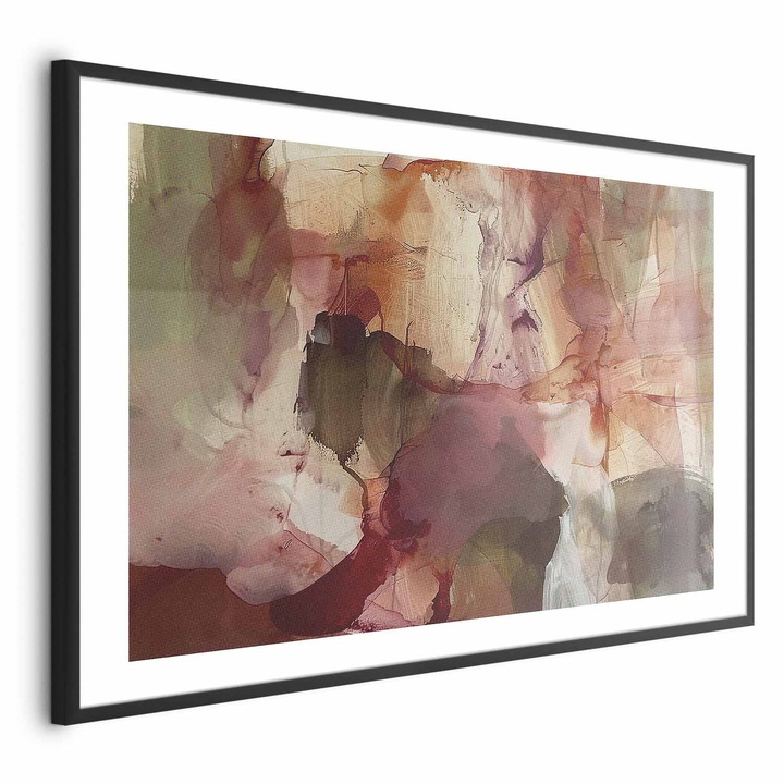 Poster Rama neagra cu margine - Spring Composition - 90 x 60 cm