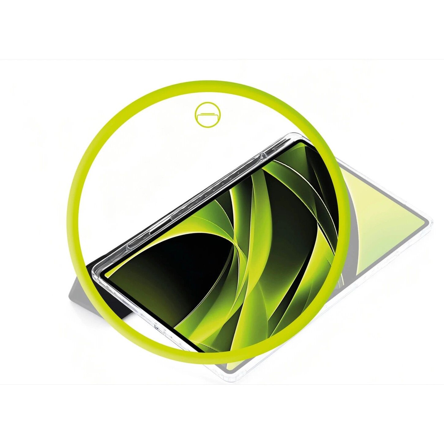 Husa tableta Mobile Origin pentru Samsung Galaxy Tab A9+, transparenta, 301765