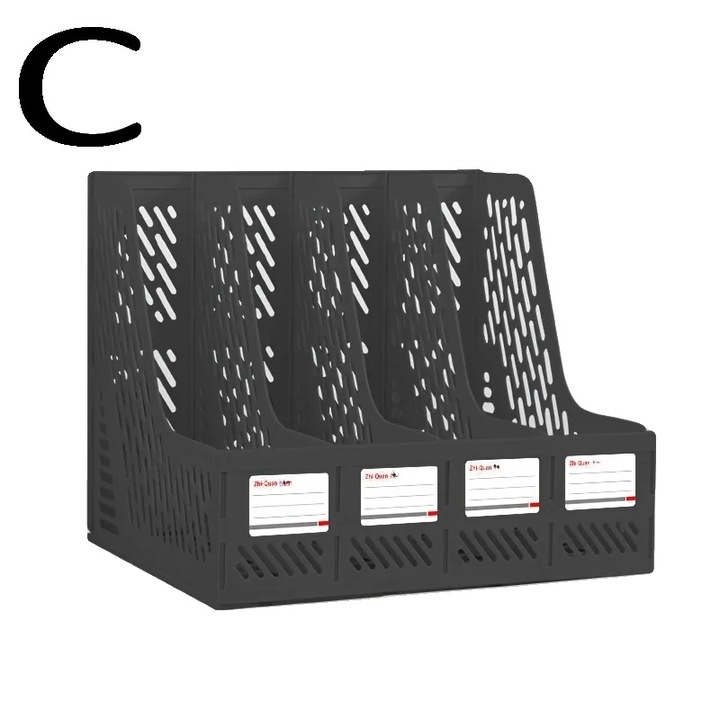 Fájltartó, sokoldalú felhasználás, fekete