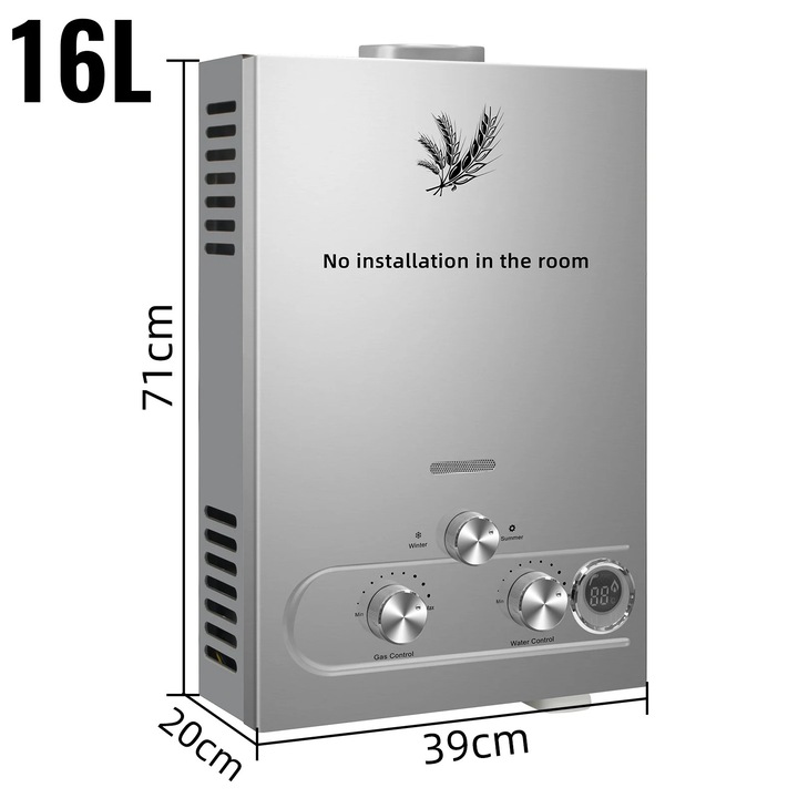 Incalzitor instant, 32KW, 16L, design compact, eficienta ridicata