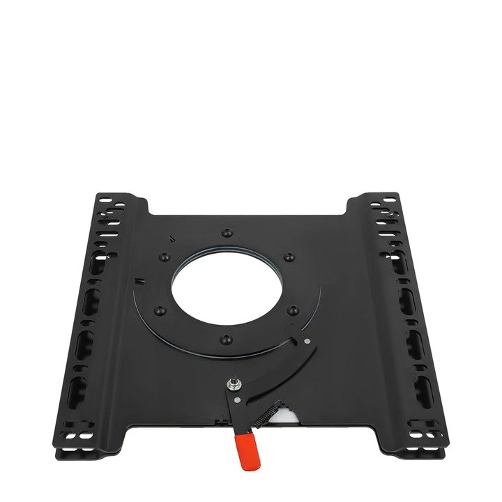 Suport auto rotativ, 360 grade, constructie din otel, negru, 46.5x46cm