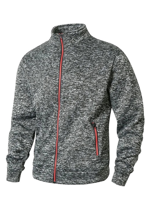 Hanorac barbati, Poliester, Gri inchis, 2XL INTL