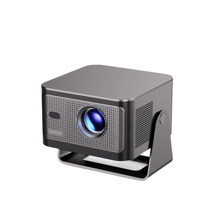 Projektor 1080P, okos streaming, autofókusz, fehér, 13.5"+