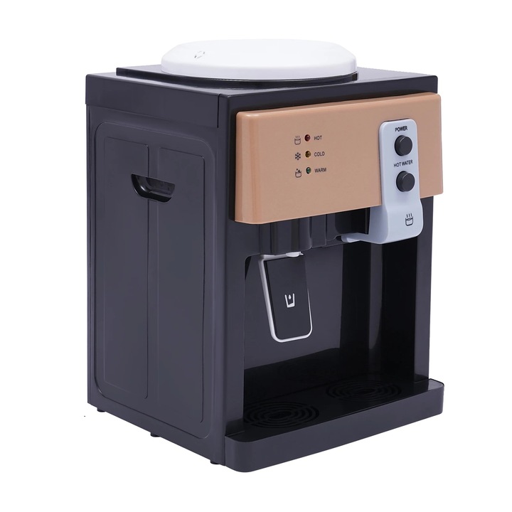 Dozator de apa, functie calda si rece, usor de intretinut, negru, 360x240x270mm