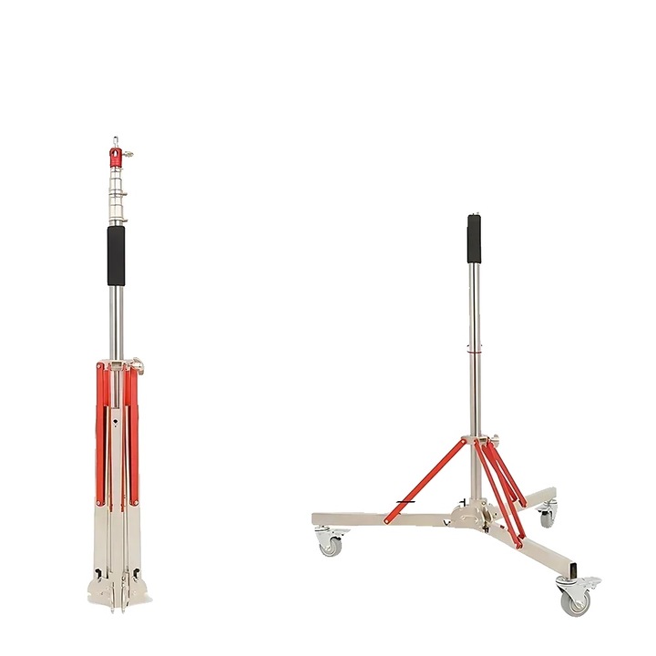 Trepied C-Stand, 320cm, constructie din otel inoxidabil, capacitate maxima 20 kg, inaltime ajustabila 1.5x3.2m