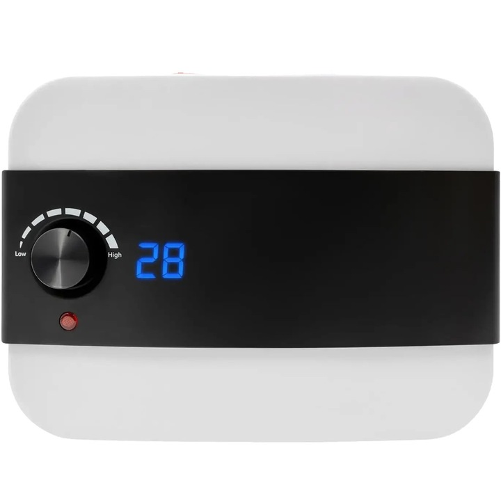 Incalzitor instant de apa electric, display temperatura in timp real, caracteristici de siguranta imbunatatite, alb, 6 litri