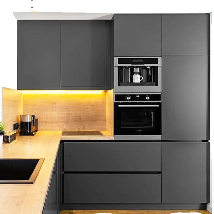 Декоративни стикери, тъмно сиви, 40смx10м, самозалепващи, водоустойчиви