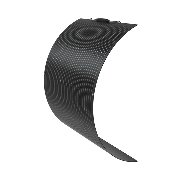 Panou solar, monocrystalline, semi-flexibil, 100W, 975x550x3mm