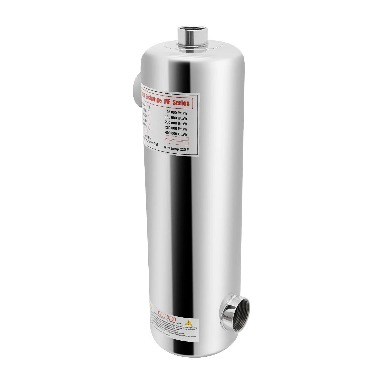 Schimbator TOT, de caldura pentru piscina 613 x 134 mm 75 kW - eMAG.ro