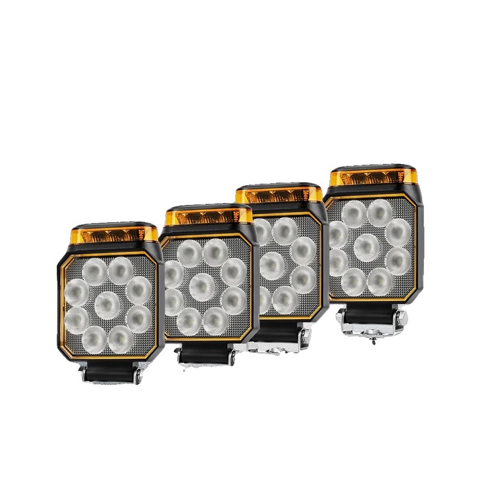 Bara de LED-uri, Combo Beam, IP68, set 4 buc, 4 inch, 6500K