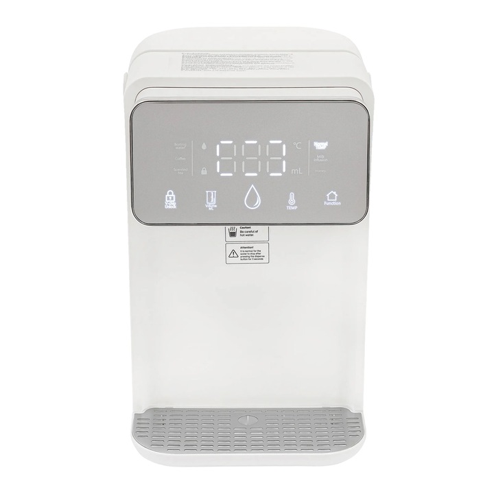 Dozator de apa, Instant Heating, control temperatura ajustabil, alb, capacitate 2.9L