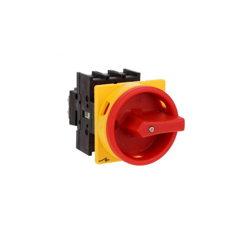 Превключващо устройство 40A 3P Eaton, IP65, червено-жълто, 70x80mm
