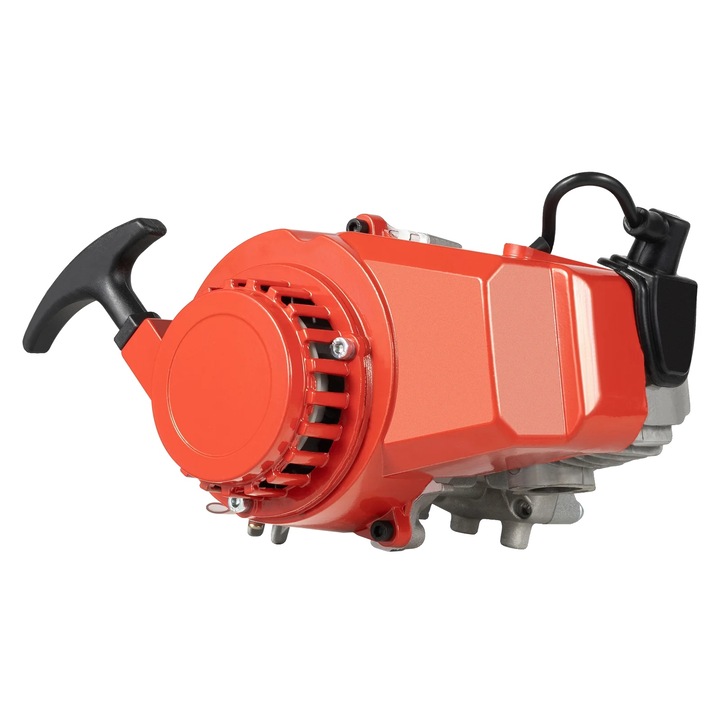 49CC-s benzinmotor, léghűtéses, piros, kisautókhoz, gyermekjárművekhez