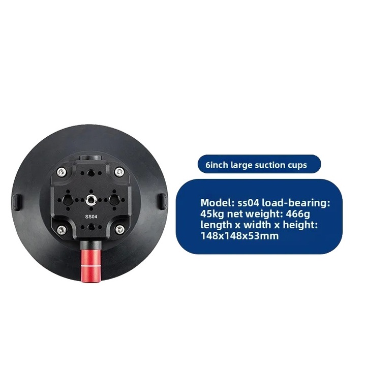 Képstabilizátor, Tapadókorongos tartó, ARRI kompatibilitás