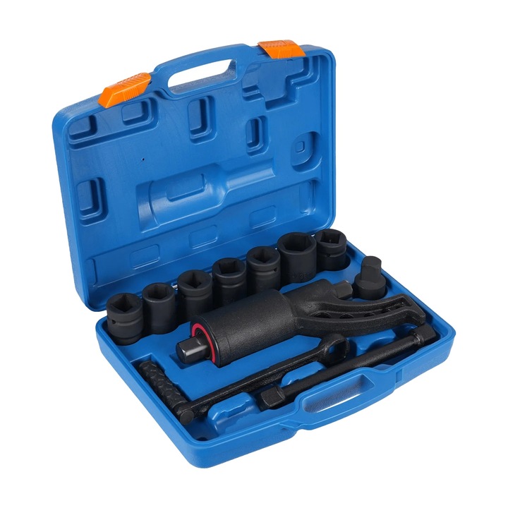 Set de unelte pentru multiplicarea cuplului, 5500 N.m, albastru