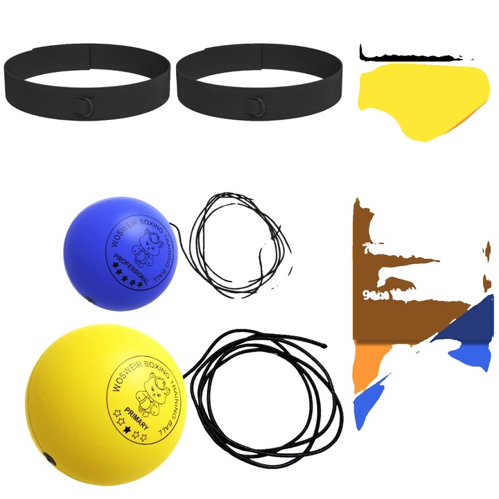 Комплект спортни бойни чували, персонализиран дизайн, издръжлива PU пяна, 22x15см