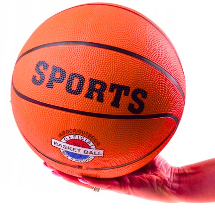 Minge de baschet marimea 7 portocalie pentru jocul de baschet, antrenamentul pe teren