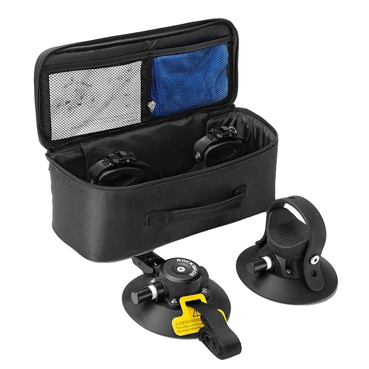 Suport bicicleta pentru masina, cu ventuze, aluminiu usor, 50210015001