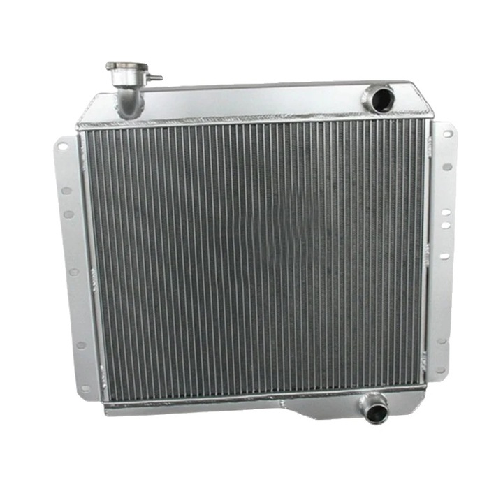 Radiator din aluminiu, dimensiuni nucleu 490x430x62mm, dimensiuni totale 565x540x75mm, 3 randuri, set complet de instalare, pentru LANDCRUISER