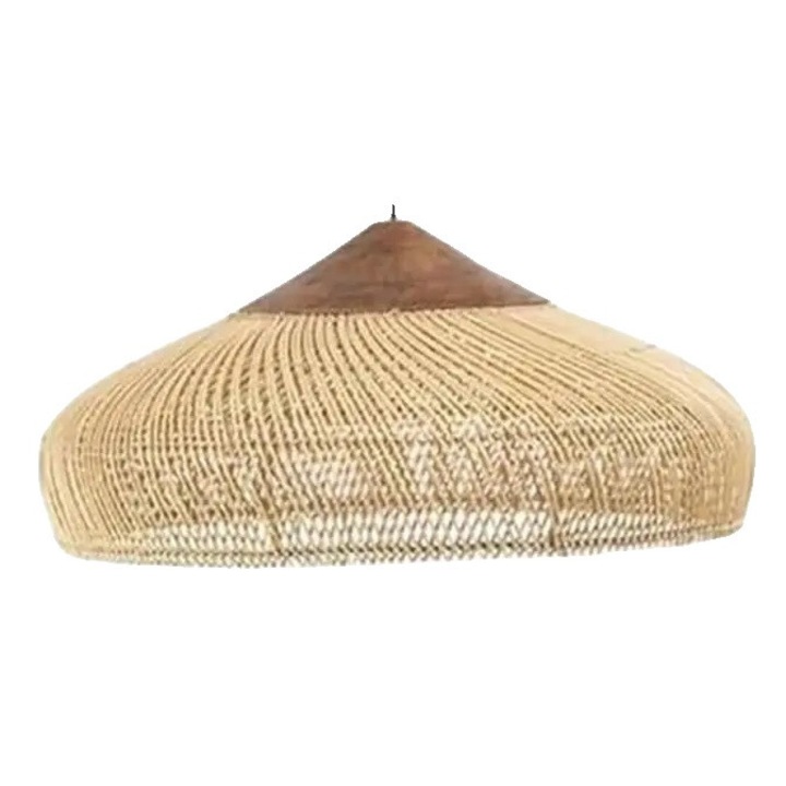 Полилей от ратан, елегантен дизайн, 4019, без крушка (E27)