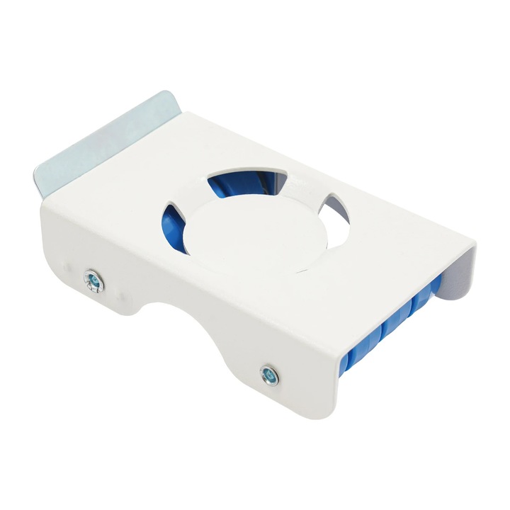 Set pentru mutat mobilier, 32 role, otel carbon & PVC, alb, capacitate 300 kg