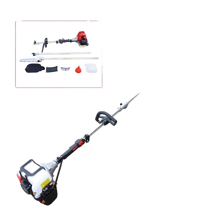 Láncfűrészek, hatékony vágás, állítható hosszúság, piros, 240x350cm