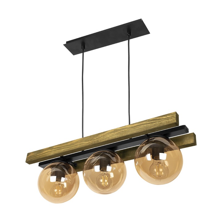 Candelabru Lightstyle Brava, 3xE27, Nuc/Cupru