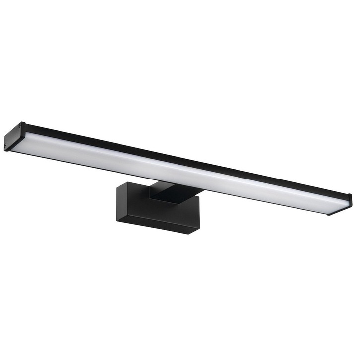 Corp de iluminat LED Sapho CHICAGO, 400x120mm, 8W, 230V, IP44, plastic, negru