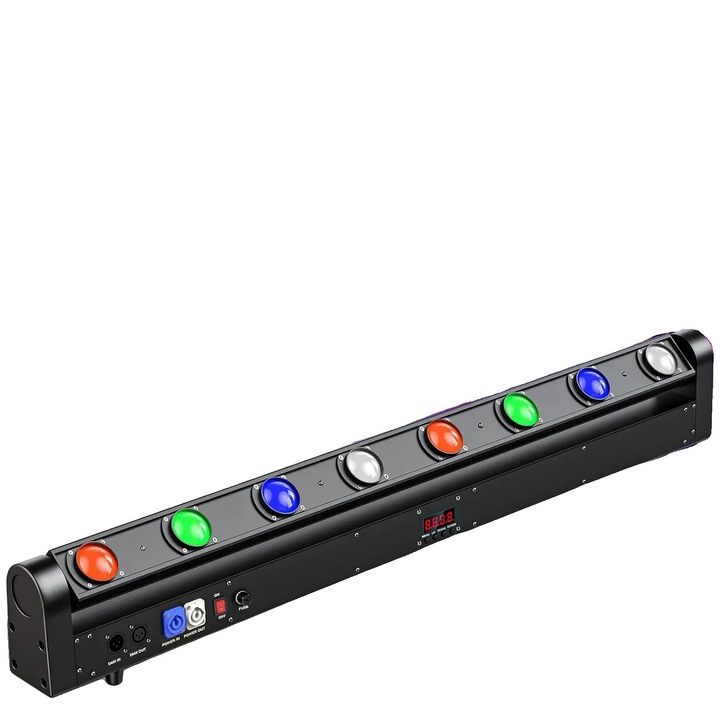 Lumina mobila cu cap rotativ, 8x12 inch, 10-50W, control DMX, 20000-82000 lumeni, setari rapide