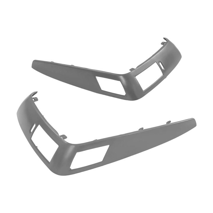 Ornamente Ventilatie Auto, ABS, Set 2 bucati, Gri, Pentru Mercedes-Benz Sprinter W906