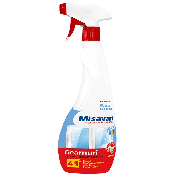 Solutie pentru geamuri Misavan, 750ml