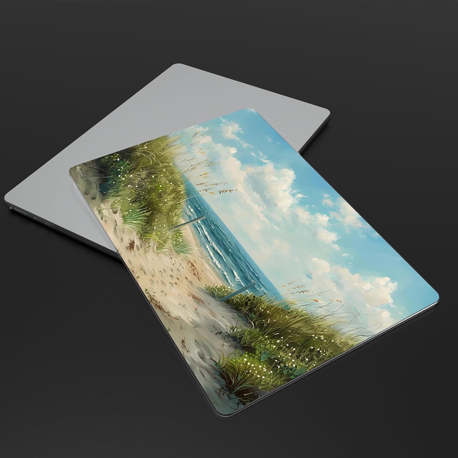 Carcasa TeDaWen pentru MacBook Air 13.6", protectie completa, design in doua parti, transparent, set complet