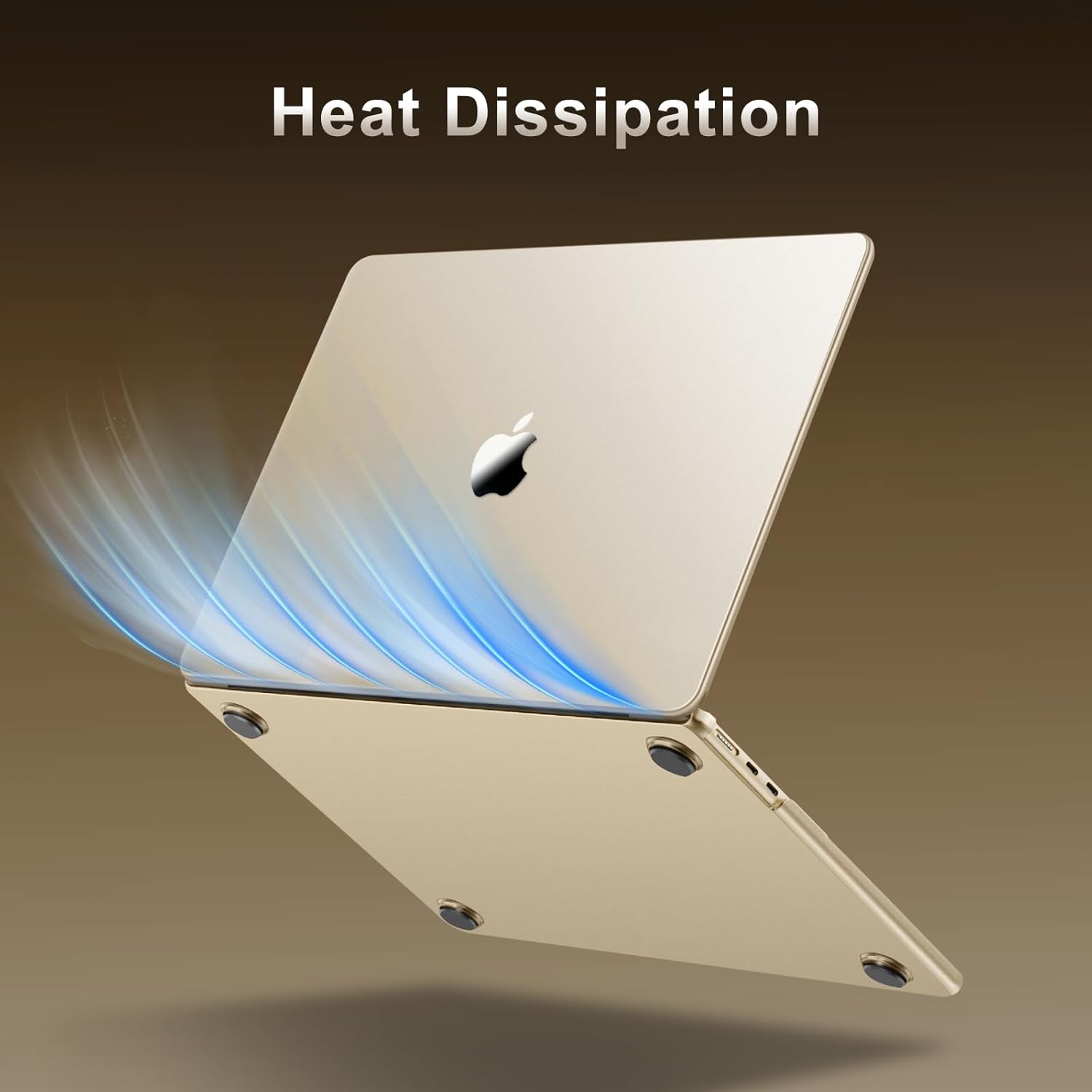 Carcasa laptop Mosiso pentru MacBook Air 15 inch, transparenta, cu protectie tastatura si folie ecran, slim