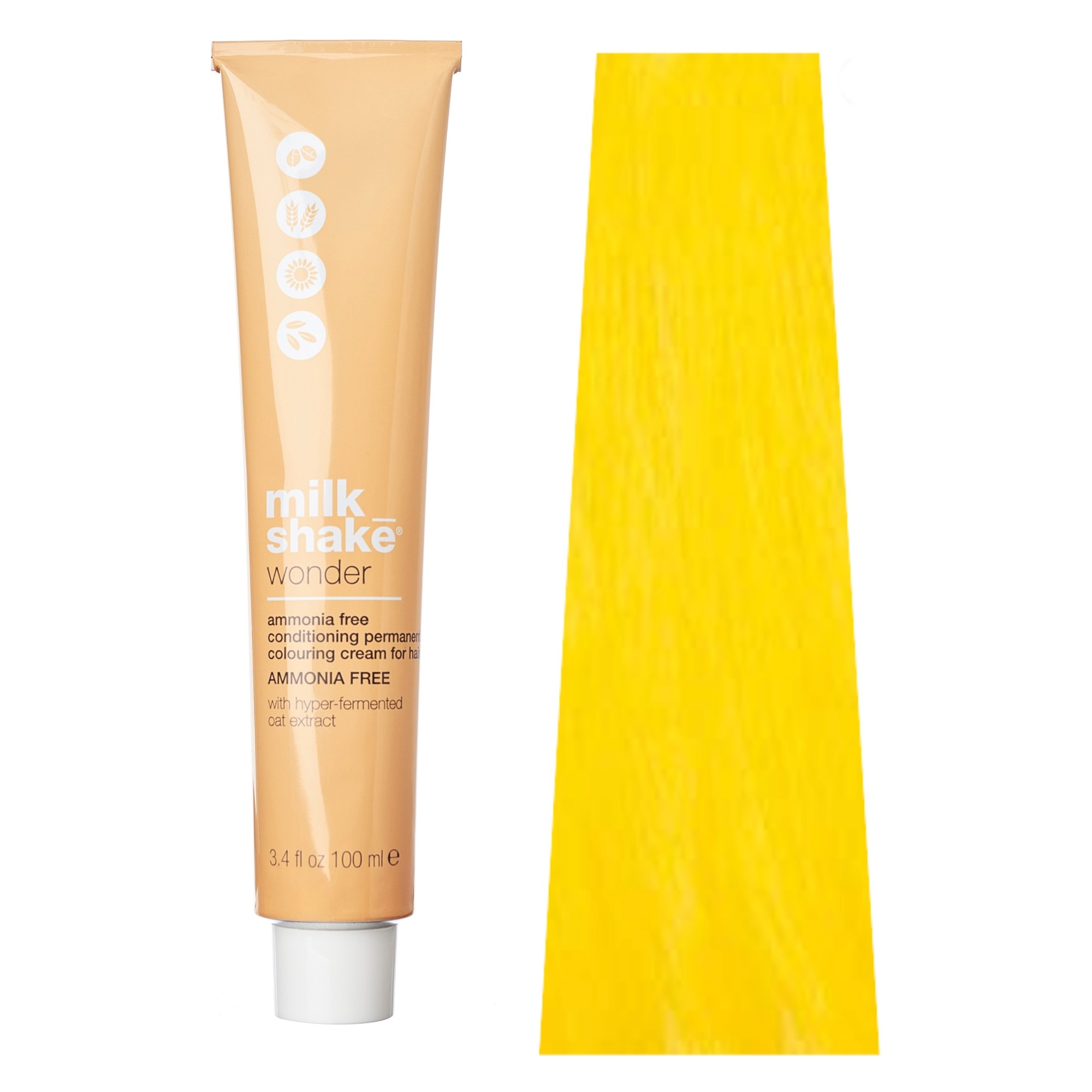 Vopsea de păr Milk Shake Wonder Colour 100ml, fără amoniac, galben