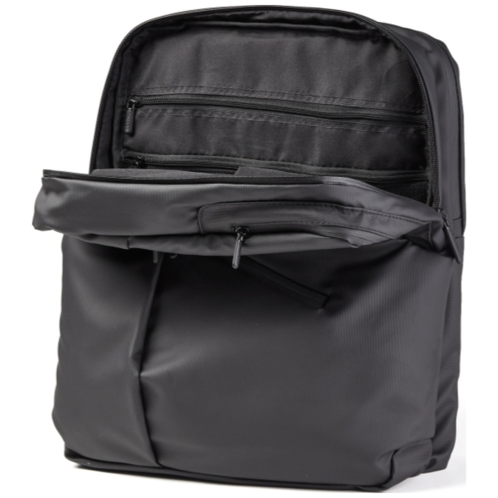 Rucsac pentru laptop Lexon Challenger, 15 inch, Capacitate 16L, Waterproof, Negru