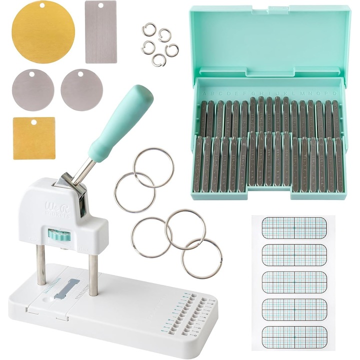 Kit presă bijuterii We R Memory Keepers, alb, durabilitate, 60000214