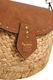 Pepe Jeans London, Geanta crossbody cu clapa din piele intoarsa Jute, Maro, Galben pai