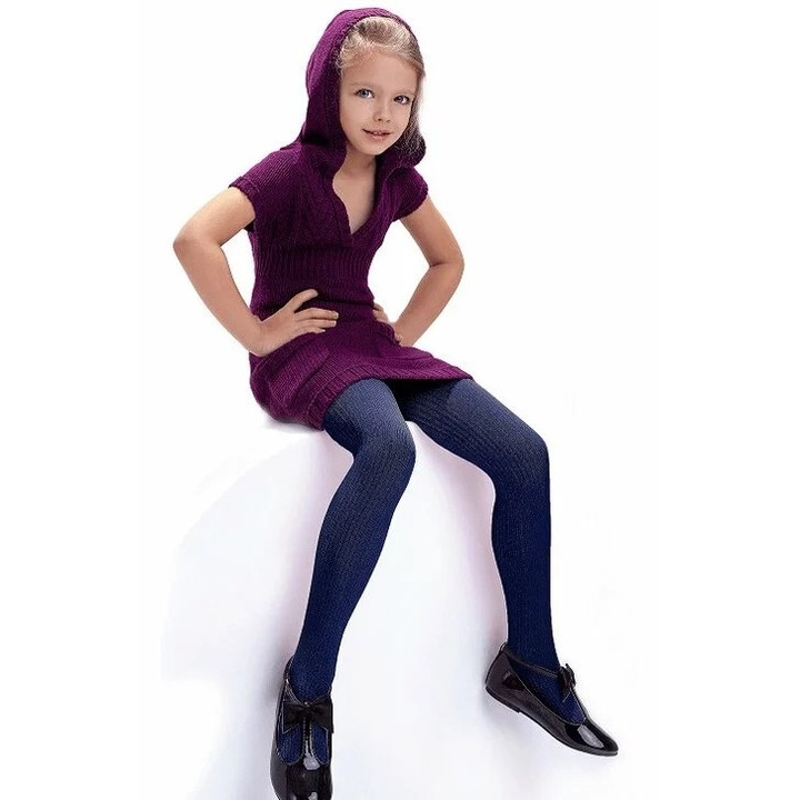 Ciorapi fetite, 100 DEN - Knittex Agatkadwqfwq, Ocean