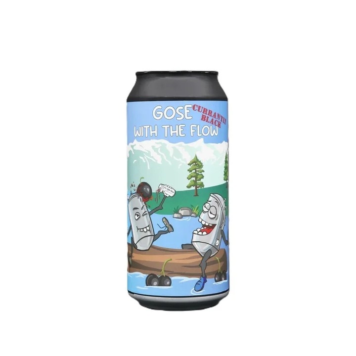 Bere Two Little Tanks, Gose with the Flow, Currantly Black, 440 ml