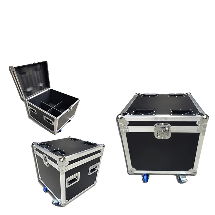 Lumina mobila LED, control DMX, efecte multiple, set 4in1, priza EU