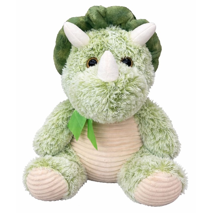 Jucărie plus, Dinozaur, Verde, 38 cm